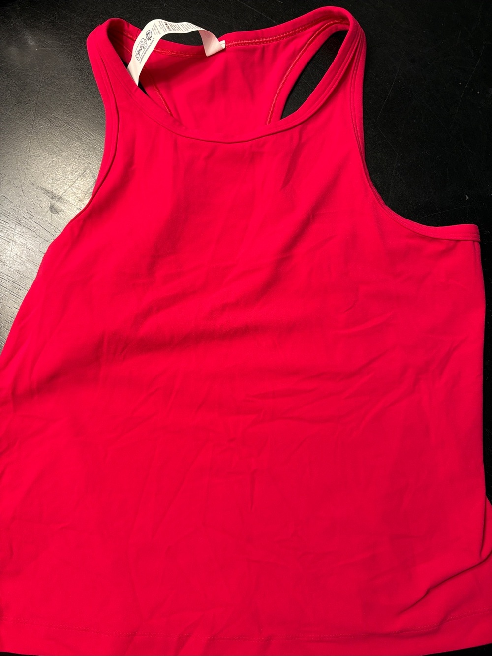 lululemon athletica red/pink Racerback Tank size 14